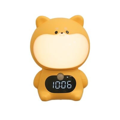 Modern Cute Bird Design USB Rechargeable LED Night Light Lamp Dogs Timing Adjust Brightness Switch Control Small Living Room