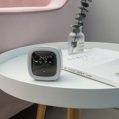 Modern Cute Baby Quartz Alarm Clock with Night Light Digital Bedside Clock for Kids Inspired Design Similar to TV Girls' Bedroom