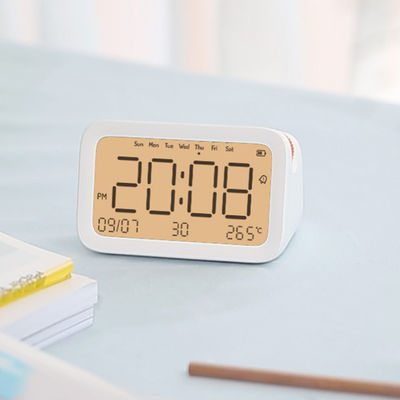 Orange Dot Clock Portable Mini Desk Clock For Back to School Motivity Type Quartz