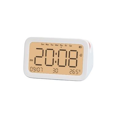 Smart and Multi-Functional Orange Dot Bedroom Clock for Back to School Occasion Needs