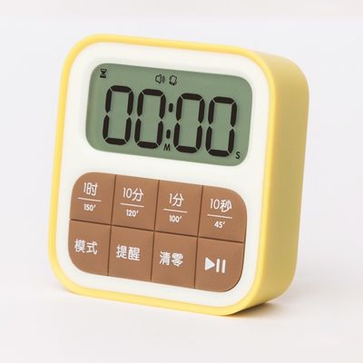 Customized Modern Fruit-Shaped Quartz Motivity Bedroom Desk Clock Cube Fruit Timer
