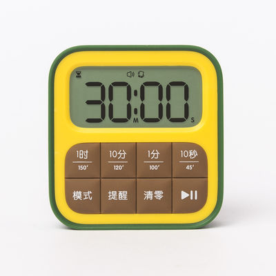 Cube Fruit Timer Desktop Alarm Clock For Elegant Bedroom Decor Custom Made With ABS
