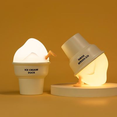 ABS Silicone Color-Changing Baby Night Light With Touch Control Timer For Kids Bedroom