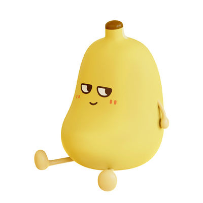 Timer and Dimmable Function Banana Night Light for Kids Bedroom DC 5V 1A Input Voltage