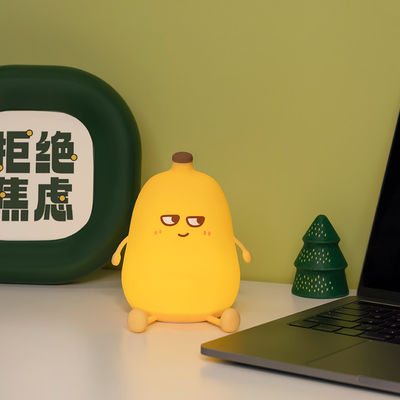 Timer and Dimmable Function Banana Night Light for Kids Bedroom DC 5V 1A Input Voltage
