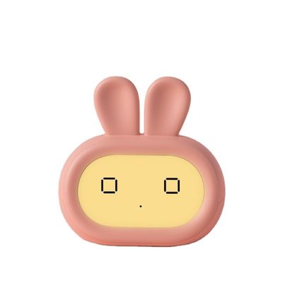 New China Manufacturer Quaint And Whimsical Desk Clock Rabbit Alarm Clock For Bedroom