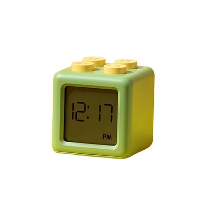 Elegant Bedrooms Must-Have Modern Design Block Timer Desk Clock Back to School Occasion