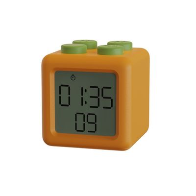 Elegant Bedrooms Must-Have Modern Design Block Timer Desk Clock Back to School Occasion