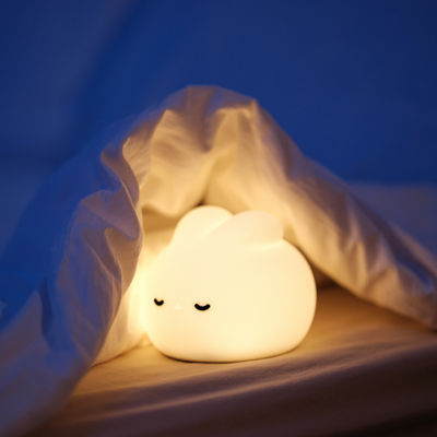 Dream rabbit emotion led night light lamp Timing LED Night Light USB Rechargeable lamp Adjustable Brightness Cute Bedroom Lamp