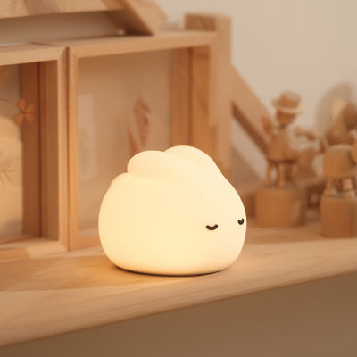 Dream rabbit emotion led night light lamp Timing LED Night Light USB Rechargeable lamp Adjustable Brightness Cute Bedroom Lamp