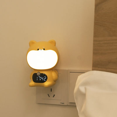 Modern Cute Bird Design USB Rechargeable LED Night Light Lamp Dogs Timing Adjust Brightness Switch Control Small Living Room