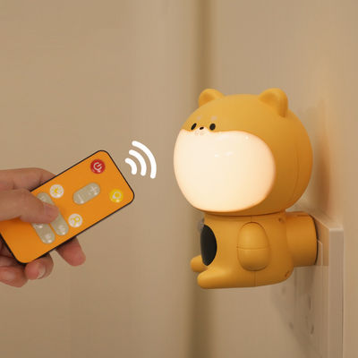 Modern Cute Bird Design USB Rechargeable LED Night Light Lamp Dogs Timing Adjust Brightness Switch Control Small Living Room