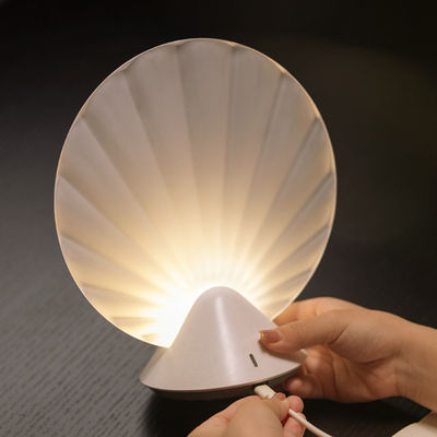 USB Rechargeable LED Night Light Lamp with Timing Adjustable Brightness Cute Modern Design for Bedroom Small Size